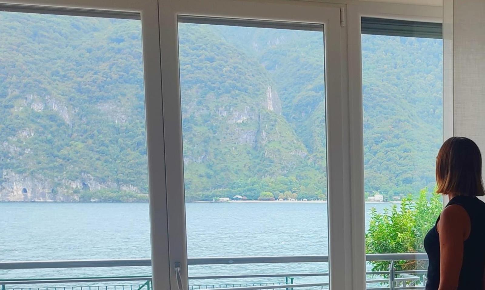 Lake Como Casa La Rosa Abbadia Lariana Eksteriør billede