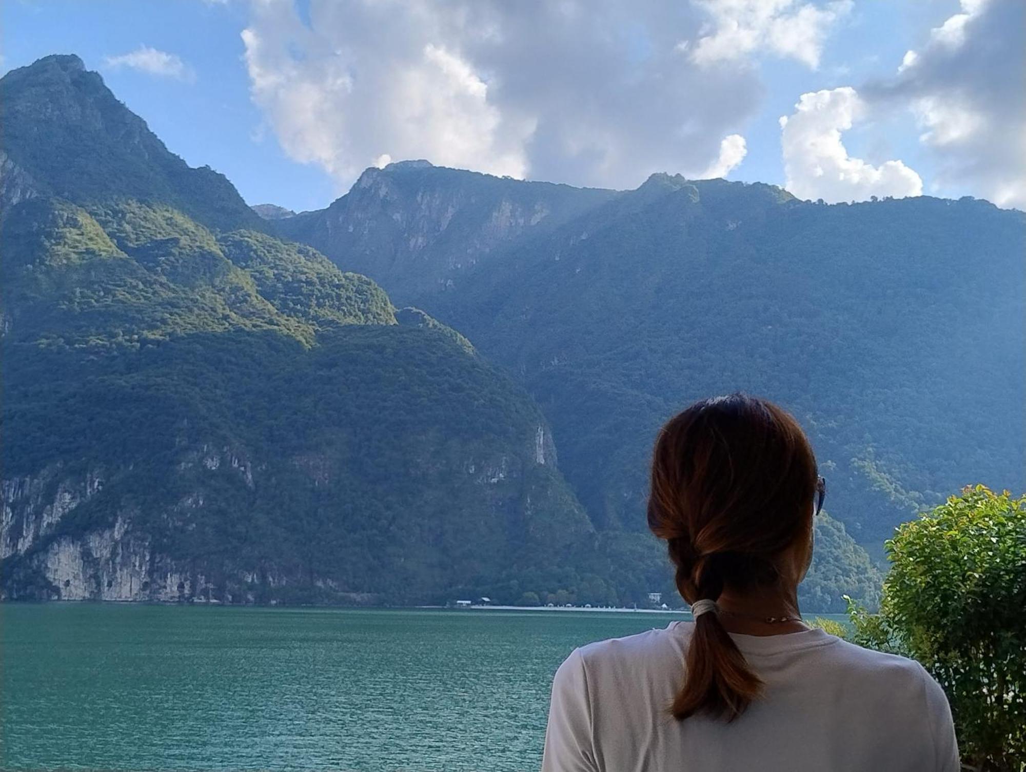 Lake Como Casa La Rosa Abbadia Lariana Eksteriør billede
